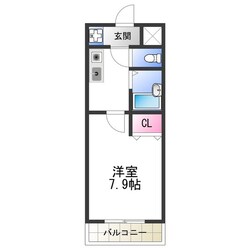 ラフィーネ北島の物件間取画像